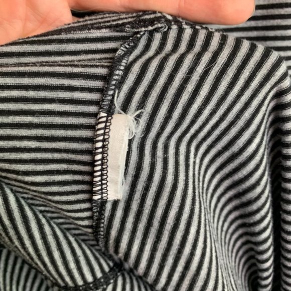 Columbia Black & Gray Striped Quarter Zip Long Sleeve - Picture 5 of 6